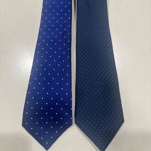 Lot of 2 Luxury Silk Ties Turnbull & Asser Vintage